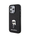 Hurtownia GSM - Etui Karl Lagerfeld KLHCP15XGKNPSK Apple iPhone 15 Pro Max hardcase Fixed Glitter Ikonik Logo Metal Pin negru/black - KLD1729 - {ean13} - Hurt