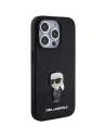 Hurtownia GSM - Etui Karl Lagerfeld KLHCP15XGKNPSK Apple iPhone 15 Pro Max hardcase Fixed Glitter Ikonik Logo Metal Pin černý/black - KLD1729 - {ean13} - Hurt