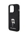 Hurtownia GSM - Etui Karl Lagerfeld KLHCP15XGKNPSK Apple iPhone 15 Pro Max hardcase Fixed Glitter Ikonik Logo Metal Pin černý/black - KLD1729 - {ean13} - Hurt
