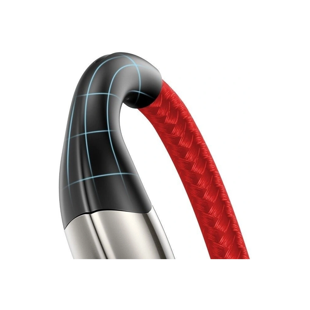 Hurtownia GSM - Kabel Lightning s LED diodou Baseus Horizontální 0.5m 2.4A (červený) - BSU433RED - {ean13} - Hurt