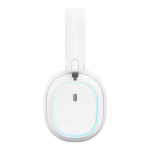 Gamingowe bezprzewodowe słuchawki Baseus AeQur GH02 2.4G / BT 5.3 / jack 3.5mm (białe)