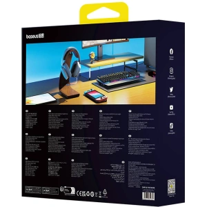 Wholesale Baseus AeQur GH02 2.4G / BT 5.3 / 3.5mm jack wireless gaming headphones (white) - BSU4603 - {ean13} - Hurt