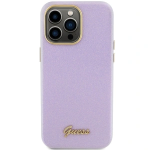 Hurtownia GSM - Etui Guess GUHCP15XPGMCSL Apple iPhone 15 Pro Max hardcase Glitter Glossy Script fialový/lilac - GUE2971 - {ean13} - Hurt