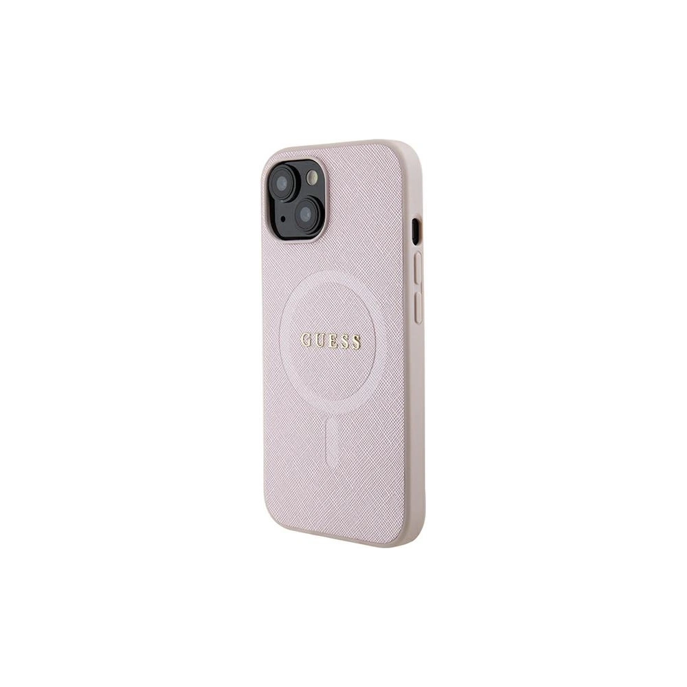 Wholesale Guess GUHMP15MPSAHMCP Apple iPhone 15 Plus / 14 Plus hardcase Saffiano MagSafe pink - GUE2972 - {ean13} - Hurt