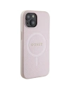 Hurtownia GSM - Etui Guess GUHMP15MPSAHMCP Apple iPhone 15 Plus / 14 Plus hardcase Saffiano MagSafe różowy/pink - GUE2972 - {ean13} - Hurt