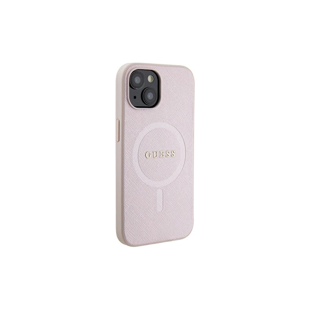 Wholesale Guess GUHMP15MPSAHMCP Apple iPhone 15 Plus / 14 Plus hardcase Saffiano MagSafe pink - GUE2972 - {ean13} - Hurt