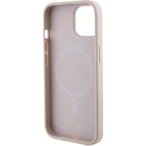 Hurtownia GSM - Etui Guess GUHMP15MPSAHMCP Apple iPhone 15 Plus / 14 Plus hardcase Saffiano MagSafe růžový/pink - GUE2972 - {ean13} - Hurt