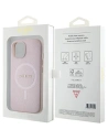 Hurtownia GSM - Etui Guess GUHMP15MPSAHMCP Apple iPhone 15 Plus / 14 Plus hardcase Saffiano MagSafe roz/pink - GUE2972 - {ean13} - Hurt