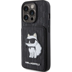 Hurtownia GSM - Etui Karl Lagerfeld KLHCP15XSAKCNSCK Apple iPhone 15 Pro Max hardcase Saffiano Monogram Choupette černý/black - KLD1731 - {ean13} - Hurt
