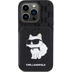 Hurtownia GSM - Etui Karl Lagerfeld KLHCP15XSAKCNSCK Apple iPhone 15 Pro Max hardcase Saffiano Monogram Choupette černý/black - KLD1731 - {ean13} - Hurt
