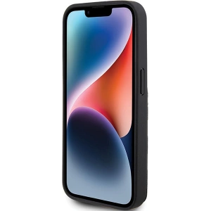 Hurtownia GSM - Etui Karl Lagerfeld KLHCP15XSAKCNSCK Apple iPhone 15 Pro Max kemény tok Saffiano Monogram Choupette fekete/black - KLD1731 - {ean13} - Hurt