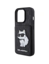 Hurtownia GSM - Etui Karl Lagerfeld KLHCP15XSAKCNSCK Apple iPhone 15 Pro Max kemény tok Saffiano Monogram Choupette fekete/black - KLD1731 - {ean13} - Hurt