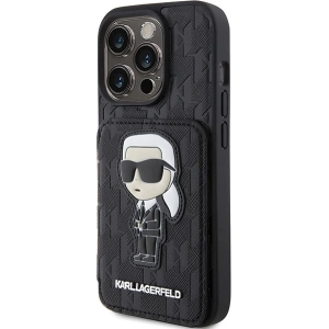 Hurtownia GSM - Etui Karl Lagerfeld KLHCP15XSAKKNSCK Apple iPhone 15 Pro Max hardcase Saffiano Monogram Ikonik Patch černý/black - KLD1732 - {ean13} - Hurt