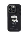 Hurtownia GSM - Etui Karl Lagerfeld KLHCP15XSAKKNSCK Apple iPhone 15 Pro Max kemény tok Saffiano Monogram Ikonik Patch fekete/black - KLD1732 - {ean13} - Hurt