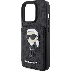Hurtownia GSM - Etui Karl Lagerfeld KLHCP15XSAKKNSCK Apple iPhone 15 Pro Max hardcase Saffiano Monogram Ikonik Patch černý/black - KLD1732 - {ean13} - Hurt