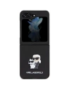 Hurtownia GSM - Case Karl Lagerfeld KLHCZF5SAKCNPK Samsung Galaxy Z Flip5 Hardcase Saffiano Karl&Choupette Pin schwarz/black - KLD1733 - {ean13} - Hurt