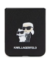 Hurtownia GSM - Case Karl Lagerfeld KLHCZF5SAKCNPK Samsung Galaxy Z Flip5 Hardcase Saffiano Karl&Choupette Pin schwarz/black - KLD1733 - {ean13} - Hurt