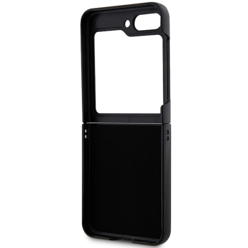 Etui Karl Lagerfeld KLHCZF5SAKCNPK Samsung Galaxy Z Flip5 hardcase Saffiano Karl&Choupette Pin czarny/black