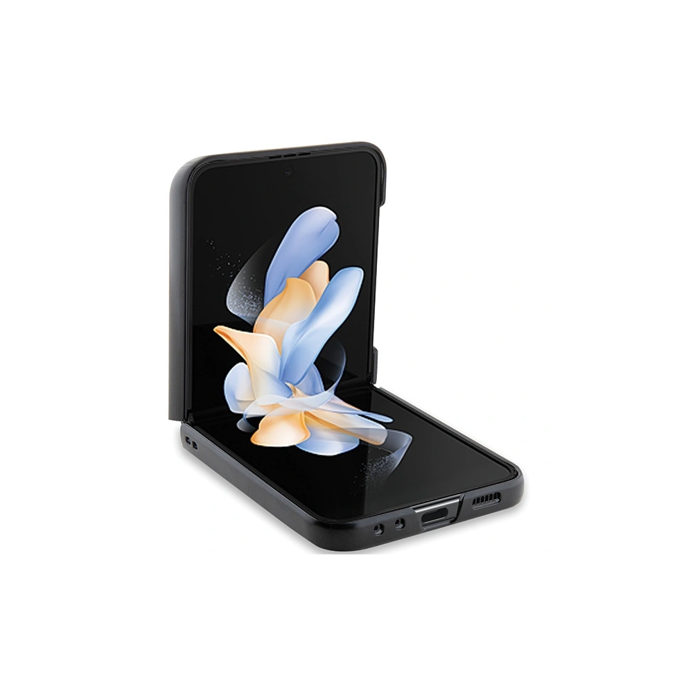 Hurtownia GSM - Case Karl Lagerfeld KLHCZF5SAPKINPK Samsung Galaxy Z Flip5 Hardcase Saffiano Monogram Ikonik Pin schwarz/black - KLD1734 - {ean13} - Hurt