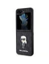Hurtownia GSM - Case Karl Lagerfeld KLHCZF5SAPKINPK Samsung Galaxy Z Flip5 Hardcase Saffiano Monogram Ikonik Pin schwarz/black - KLD1734 - {ean13} - Hurt