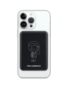 Hurtownia GSM - Powerbank indukțional Karl Lagerfeld KLPBM5KIOTTGK 15W 5000mAh Outline Ikonik MagSafe negru/black - KLD1735 - {ean13} - Hurt