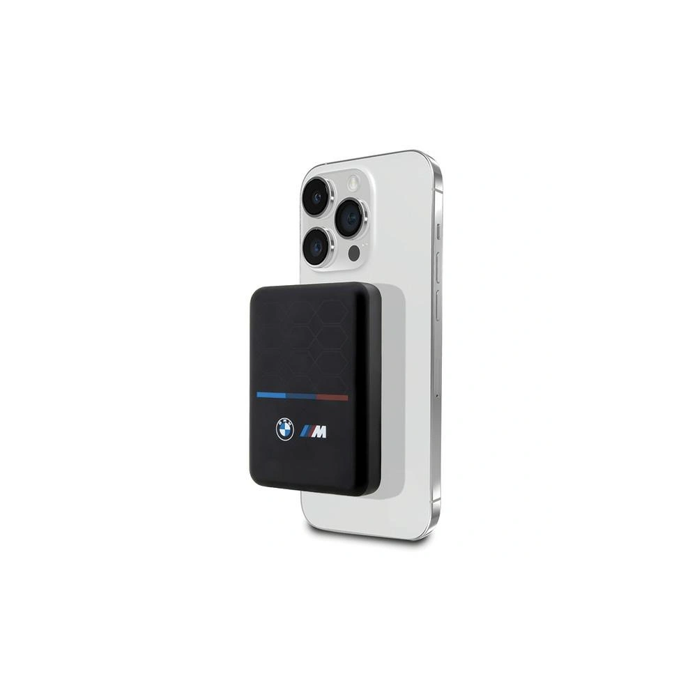 Hurtownia GSM - Induktive Powerbank BMW BMPBMS5K22PGVK 15W 5000mAh + USB-C Kabel M Collection MagSafe schwarz/black - BMW513 - {ean13} - Hurt