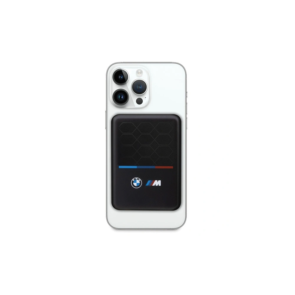 Hurtownia GSM - Induktive Powerbank BMW BMPBMS5K22PGVK 15W 5000mAh + USB-C Kabel M Collection MagSafe schwarz/black - BMW513 - {ean13} - Hurt