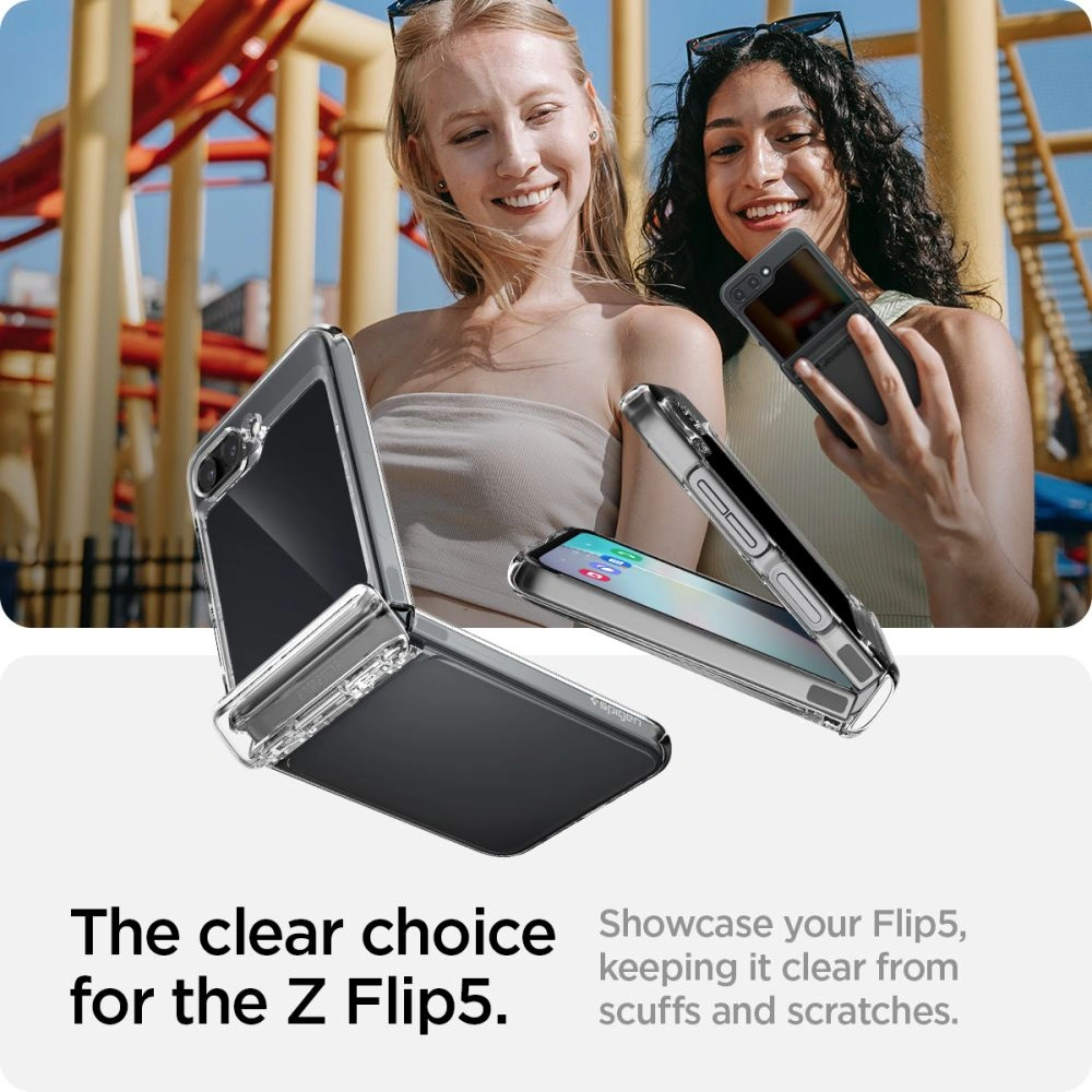 Hurtownia GSM - Etui Spigen Thin Fit Pro Samsung Galaxy Z Flip5 Átlátszó - SPN3103 - {ean13} - Hurt