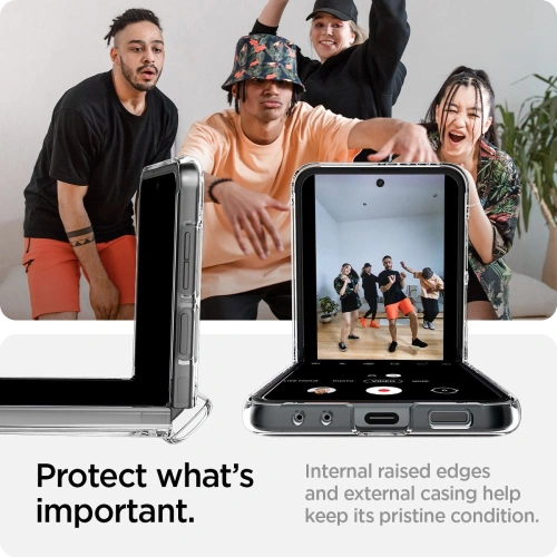 Etui Spigen Thin Fit Pro Samsung Galaxy Z Flip5 Crystal Clear
