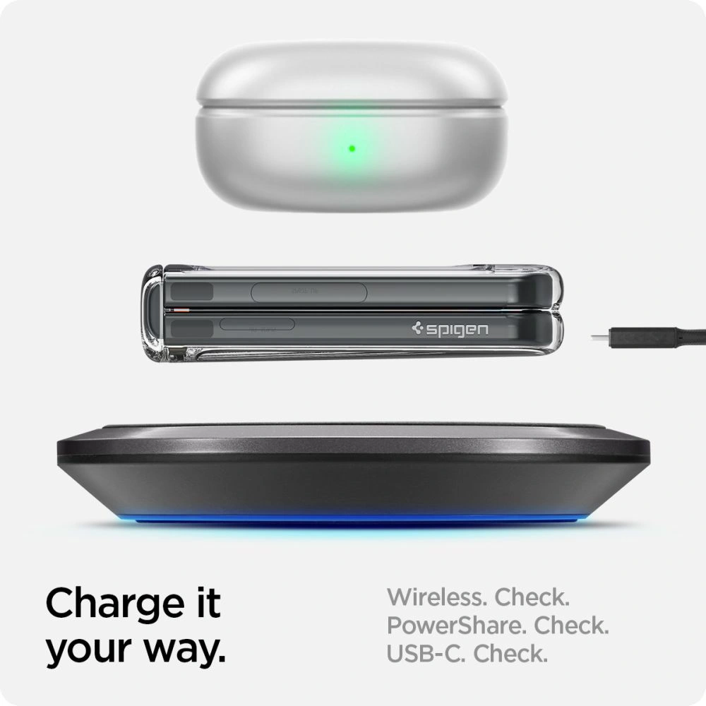 Hurtownia GSM - Etui Spigen Thin Fit Pro Samsung Galaxy Z Flip5 Átlátszó - SPN3103 - {ean13} - Hurt