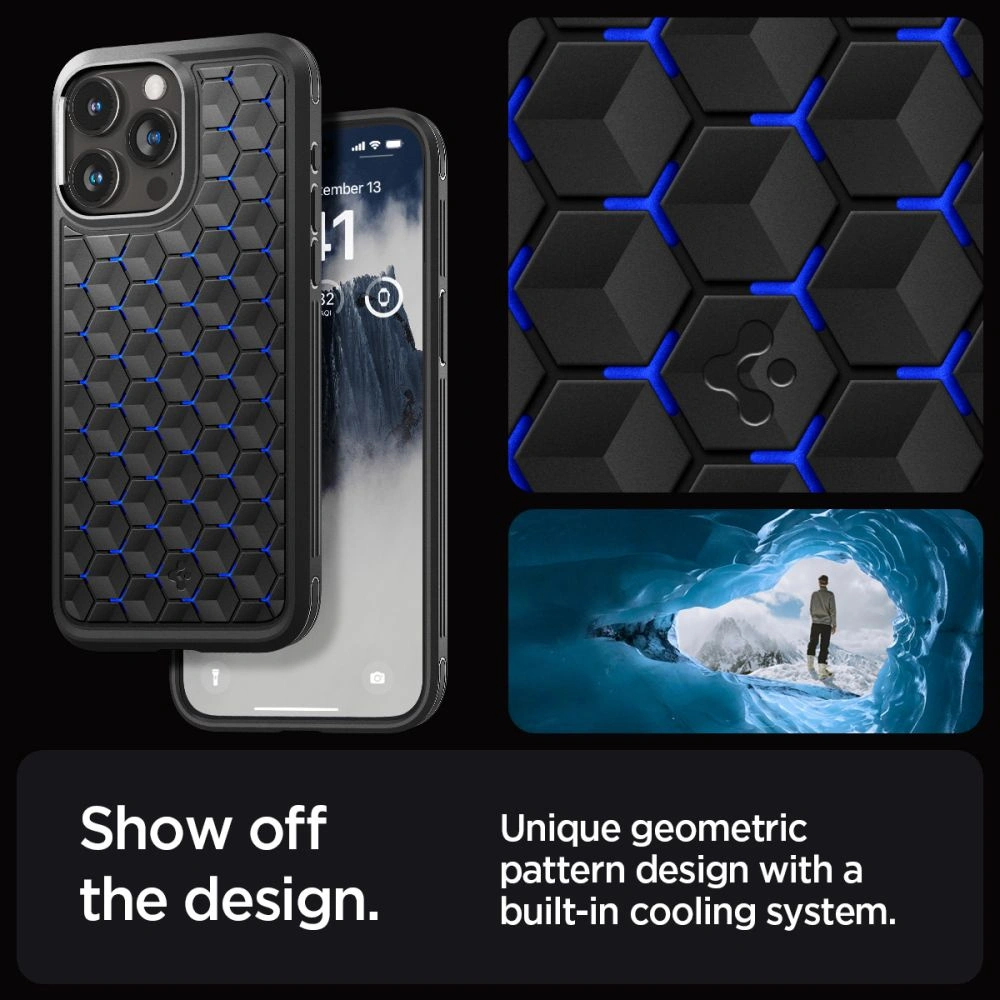 Hurtownia GSM - Etui Spigen Cryo Armor Apple iPhone 15 Pro Max Cryo Blue - SPN3104 - {ean13} - Hurt