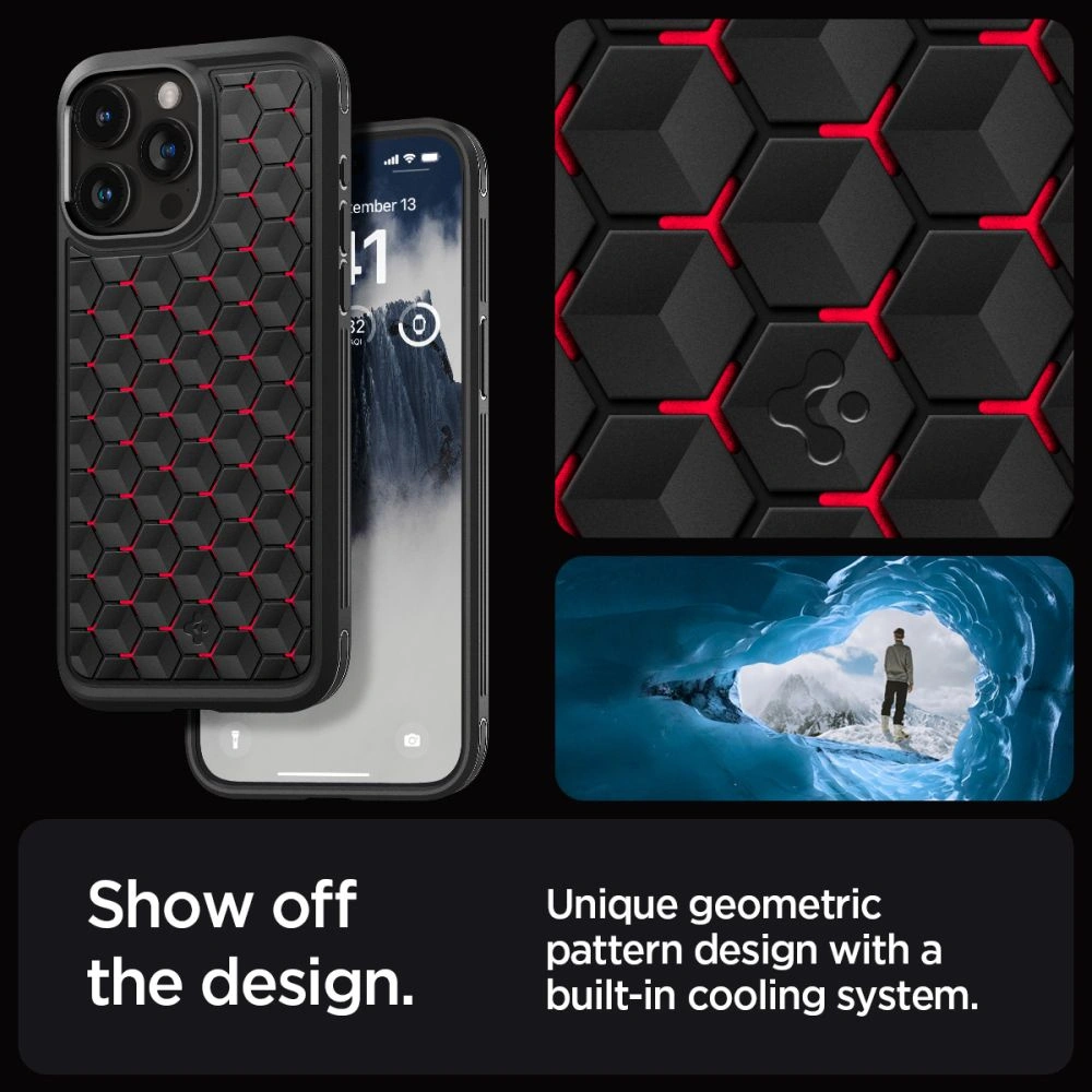 Hurtownia GSM - Etui Spigen Cryo Armor Apple iPhone 15 Pro Max Cryo Red - SPN3105 - {ean13} - Hurt