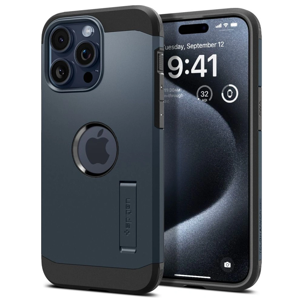 Hurtownia GSM - Etui Spigen Tough Armor Mag MagSafe Apple iPhone 15 Pro Metal Slate - SPN3107 - {ean13} - Hurt