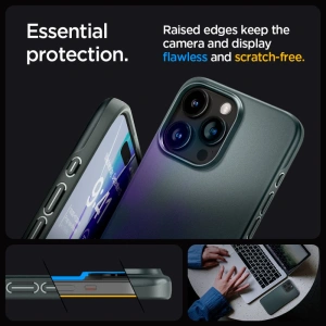 Hurtownia GSM - Etui Spigen Thin Fit Apple iPhone 15 Pro Max Abyss Green - SPN3110 - {ean13} - Hurt