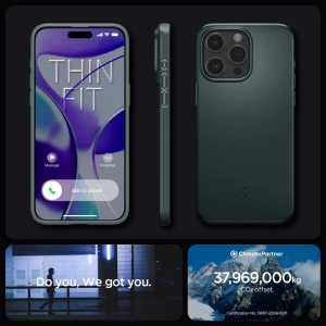 Hurtownia GSM - Case Spigen Thin Fit Apple iPhone 15 Pro Max Abyssgrün - SPN3110 - {ean13} - Hurt