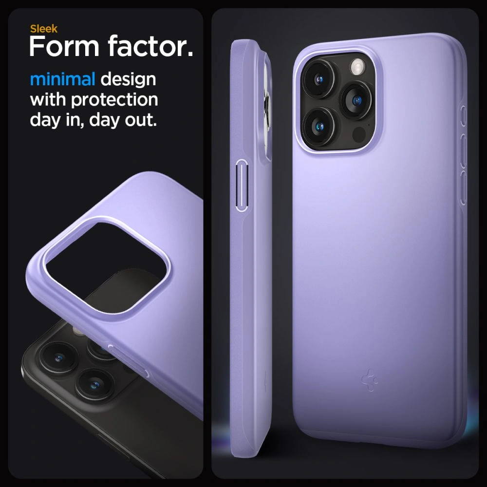 Wholesale Spigen Thin Fit Apple iPhone 15 Pro Max Iris Purple - SPN3111 - {ean13} - Hurt
