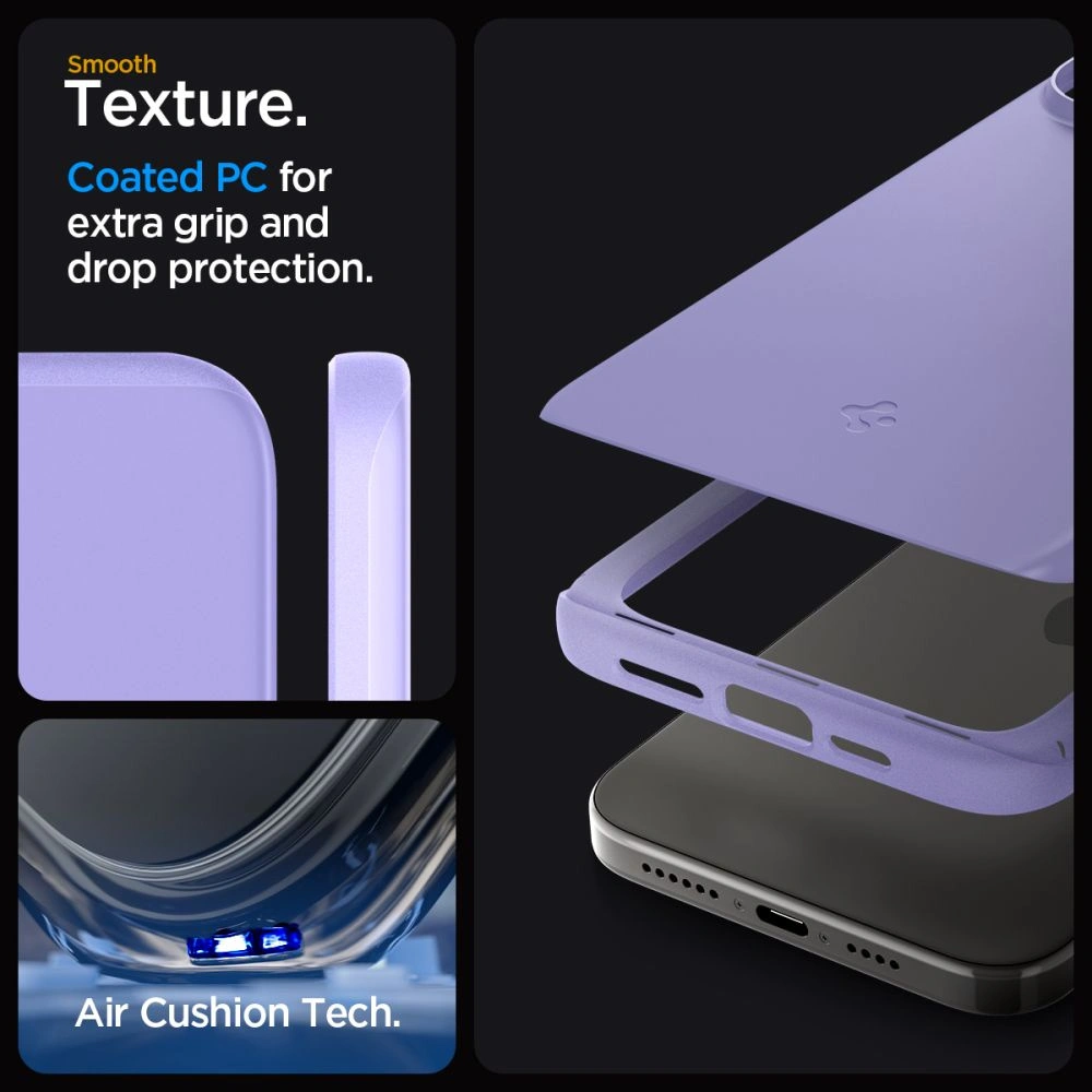 Hurtownia GSM - Etui Spigen Thin Fit Apple iPhone 15 Pro Max Iris Purple - SPN3111 - {ean13} - Hurt