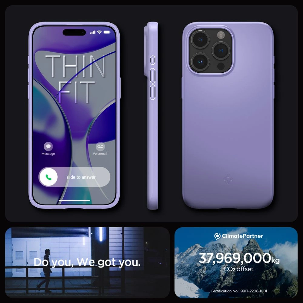 Hurtownia GSM - Etui Spigen Thin Fit Apple iPhone 15 Pro Max Iris Purple - SPN3111 - {ean13} - Hurt