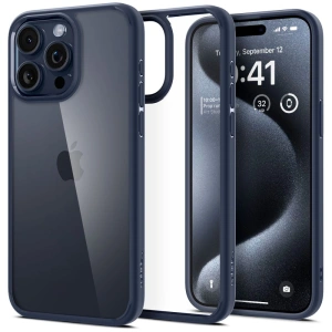 Hurtownia GSM - Etui Spigen Ultra Hybrid Apple iPhone 15 Pro Max Albastru închis - SPN3112 - {ean13} - Hurt