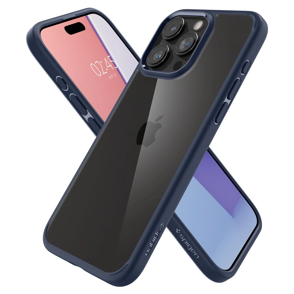 Hurtownia GSM - Case Spigen Ultra Hybrid Apple iPhone 15 Pro Max Marineblau - SPN3112 - {ean13} - Hurt