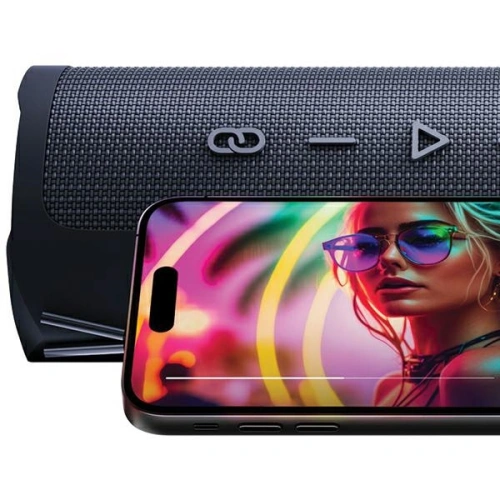 Głośnik bezprzewodowy 3MK Fuego 30W Bluetooth 5.3 TWS IPX7 czarny/black