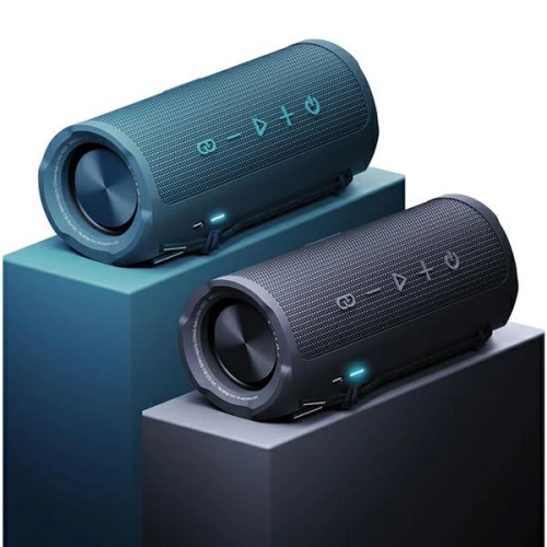 Głośnik bezprzewodowy 3MK Fuego 30W Bluetooth 5.3 TWS IPX7 niebieski/blue