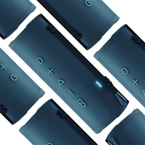 Głośnik bezprzewodowy 3MK Fuego 30W Bluetooth 5.3 TWS IPX7 niebieski/blue