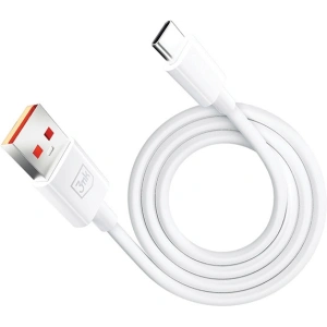 Kabel 3MK Hyper Kabel USB-A / USB-C 5A 60W 1.2m weiß/white