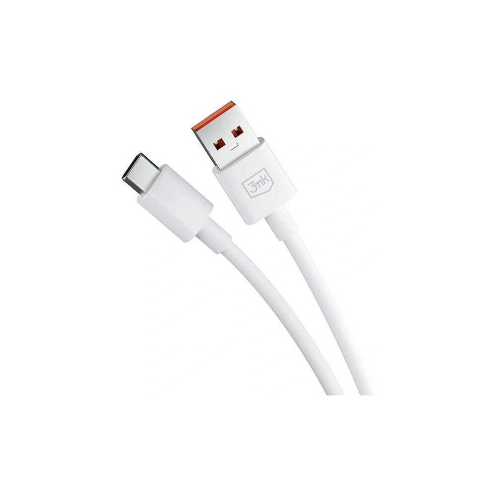Hurtownia GSM - Kabel 3MK Hyper Cable USB-A / USB-C 5A 60W 1.2m bílý/white - 3MK5283 - {ean13} - Hurt