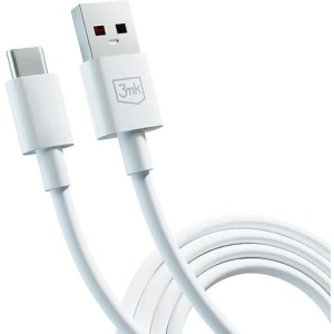 Hurtownia GSM - Kabel 3MK Hyper Cable USB-A / USB-C 5A 60W 1.2m biały/white - 3MK5283 - {ean13} - Hurt