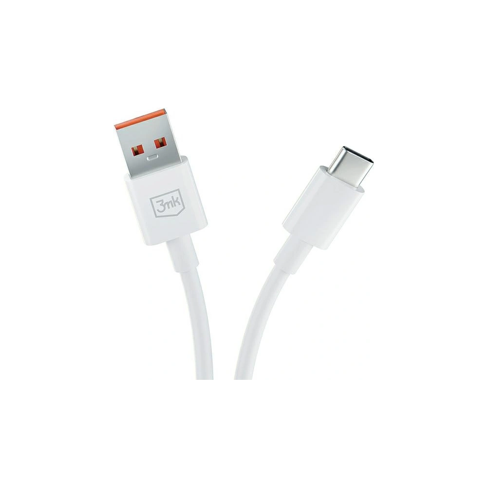 Hurtownia GSM - Kabel 3MK Hyper Cable USB-A / USB-C 5A 60W 1.2m bílý/white - 3MK5283 - {ean13} - Hurt