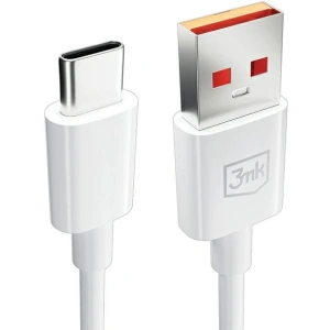 Hurtownia GSM - Kabel 3MK Hyper Cable USB-A / USB-C 5A 60W 1.2m biały/white - 3MK5283 - {ean13} - Hurt