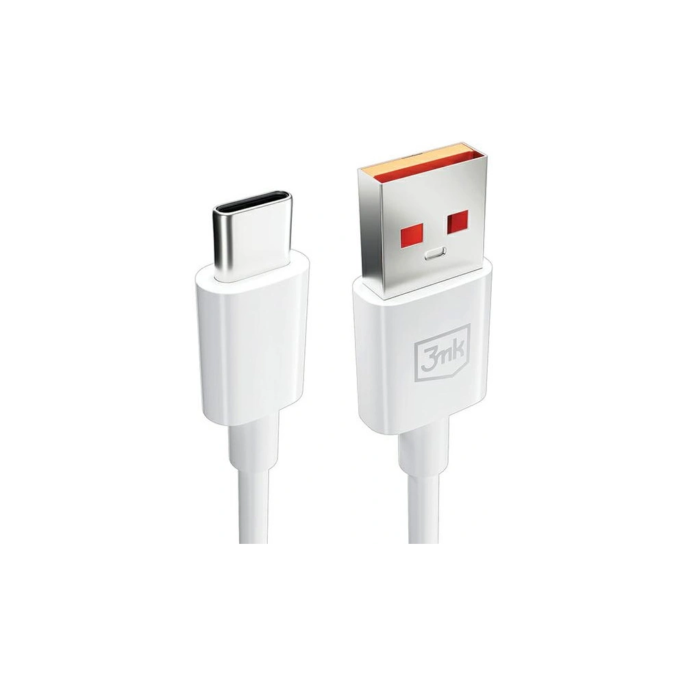 Hurtownia GSM - Kabel 3MK Hyper Cable USB-A / USB-C 5A 60W 1.2m bílý/white - 3MK5283 - {ean13} - Hurt