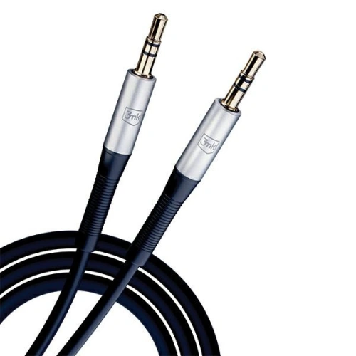 Kabel 3MK AUX jack 3,5mm / jack 3,5mm 1m